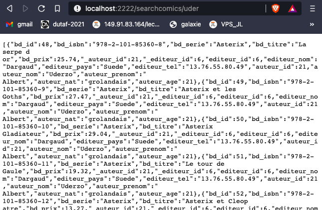 Searching for "uder".