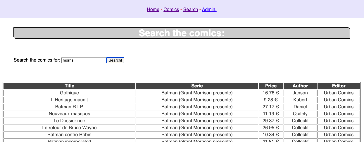 Searching example 3.